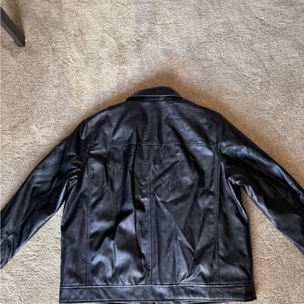 Dockers Men's James faux leather jacket